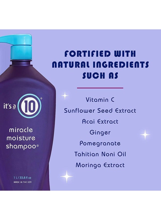 It's a 10 Haircare Miracle Moisture Shampoo Sulfatefree 295.7ml - Image 3