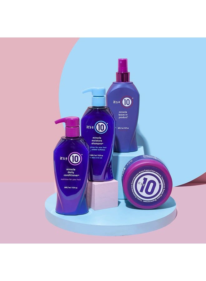 It's a 10 Haircare Miracle Moisture Shampoo Sulfatefree 295.7ml - Image 2