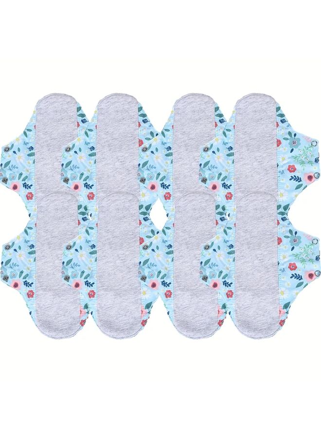 Pink Washable Reusable Adult Panty Liners 8 Pack - Image 1