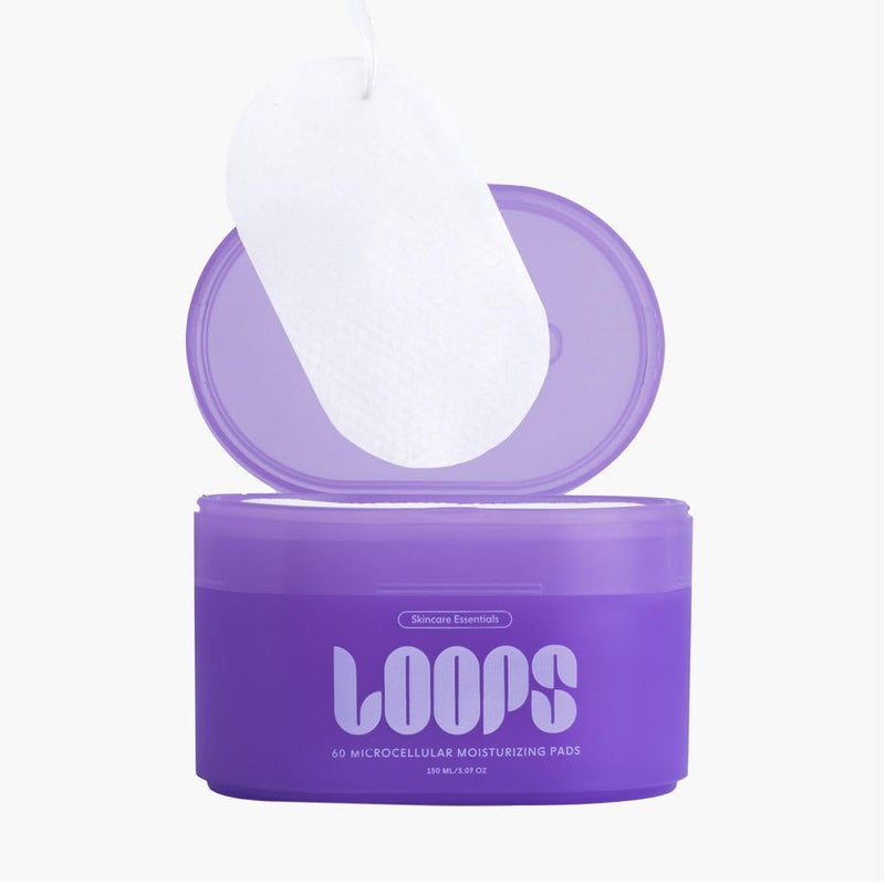 LOOPS MicroCellular Moisturizer Korean Skincare - Nourish, Replenish, and Rebalance - Collagen Boosting & Restoring - Pre-soaked Veocell Embo Bamboo Pad - Anti-Aging Face Moisturizer - Pack of 60 - Image 4