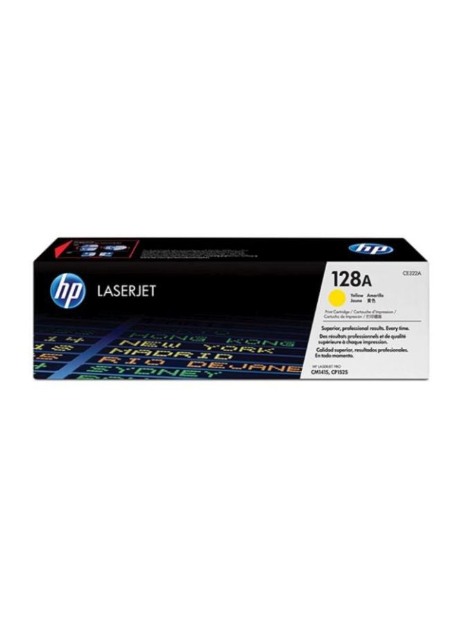 HP 128A LaserJet Print Cartridge Yellow - Image 2