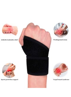 Generic Wrist Support Brace Carpal Tunnel Wrist Brace Hand Support, Adjustable Wrist Support for Arthritis and Tendinitis, Joint Pain Relief, 1 Pack  - Image 2