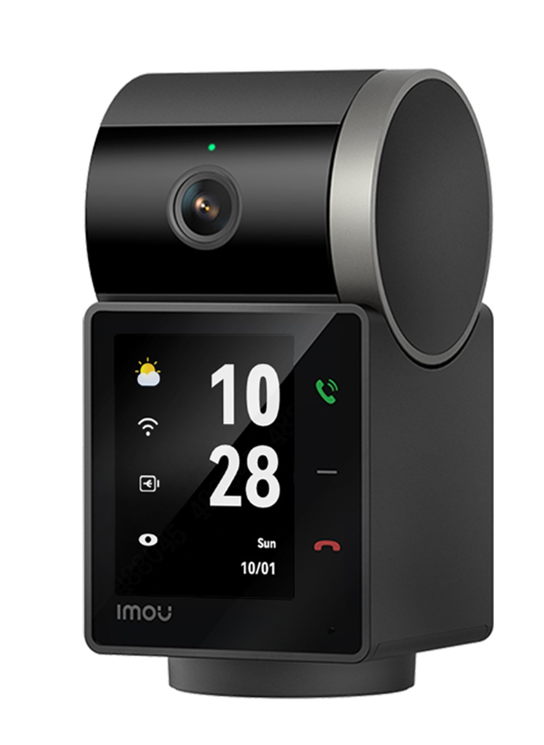 IMOU Rex VT 5MP Video Intercome Camera, 2.4 inch Touchable Screen & One-Click Call, 2.4G WiFi, 8x Zoom 355°Pan & 90° Tilt PT Lens, Motion/Human/Pet Detection with Imou Sense Algorithms, Two-Way Video and Call, 20m Night Vision 