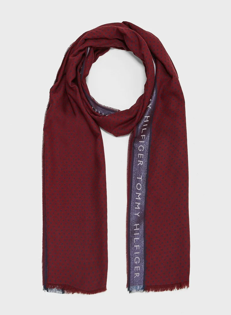 TOMMY HILFIGER Selvedge Scarf