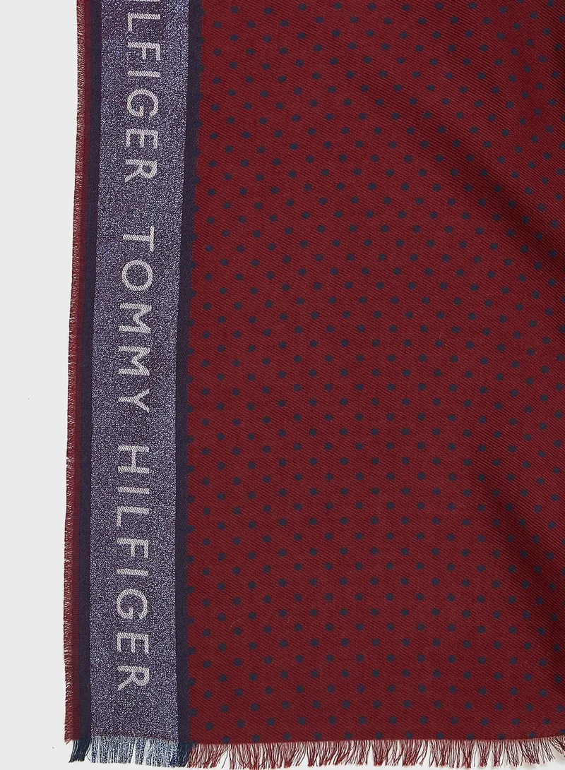 TOMMY HILFIGER Selvedge Scarf