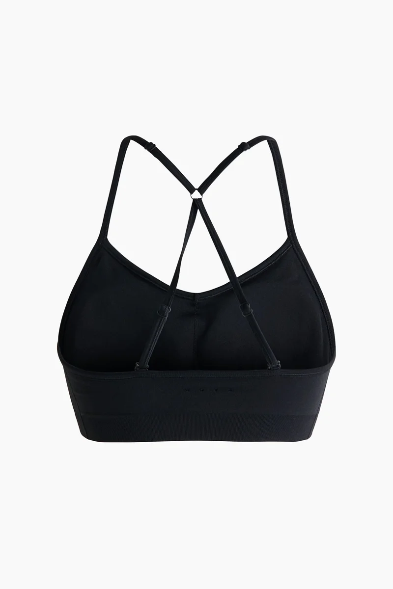 H&M  Medium Support Seamless sports bra with DryMove™ for Women | Best Price UAE