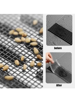 Hansfeshin Hansfeshin Disposable Shower Drain Hair Catcher Cover Hair Collector Mesh Sticker with Scraper Tool for Shower Bathtub Sink Drain Bathroom Kitchen Pack of 1  - Image 5