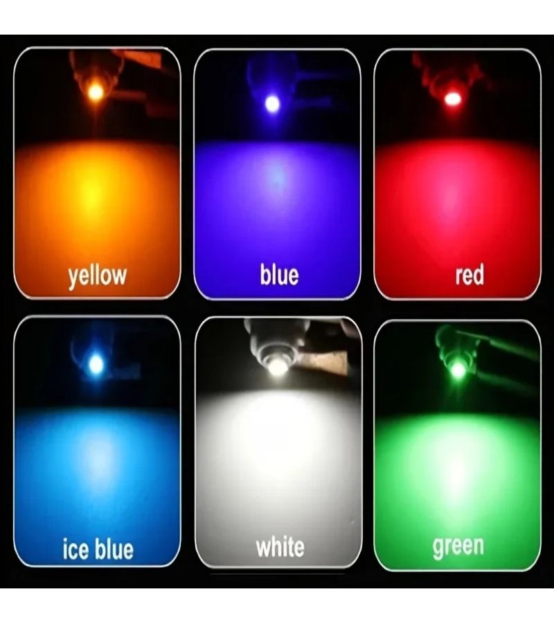 10 قطع T4.2 أحمر 1SMD لمبات LED للسيارات عالية السطوع لأجهزة القياس بدون بطارية - Image 4