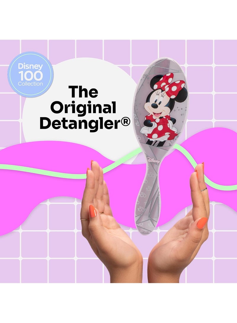 Wet Brush Original Detangling Brush, Minnie Mouse (Disney) - Detangler Brush with Soft & Flexible Bristles - Detangling Brush for Curly Hair - Tangle-Free Brush for Straight, Thick, & Wavy Hair - Image 2