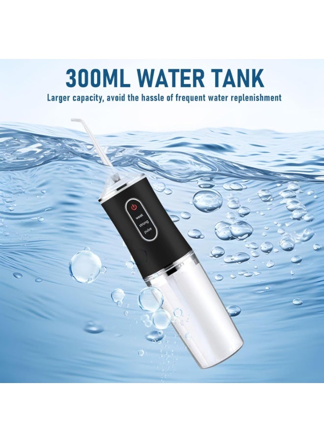 general Electric Water Flosser Cordless for Teeth 3 Modes 4 Jet Tips Cleaning and Flossing Water Dental Portable Floss Irrigator Oral Water Flossed Rechargeable Tonsil Stone Travel Adults - Image 2