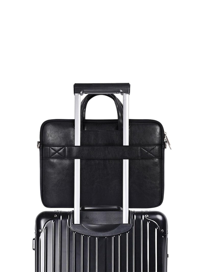 Lightweight Black PU Sleeves, Practical Daily Use - Image 3