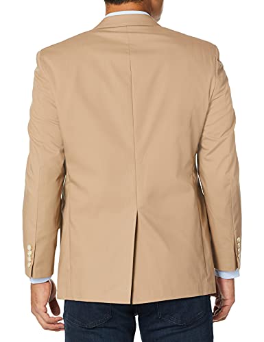 Palm Beach Men's Bradley Khaki Poplin Suit Separate Jacket, 38 Short - Image 2
