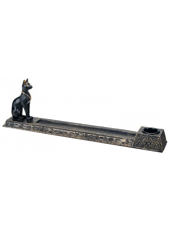 SUMMIT Egyptian Bastet Incense Holder Egypt Cat Aroma Scent Collectible
