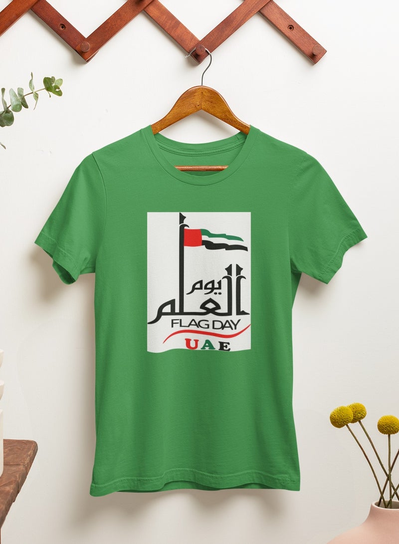ZOOM تي شيرت فخر يوم العلم الإماراتي للأولاد والبنات والرجال والنساء