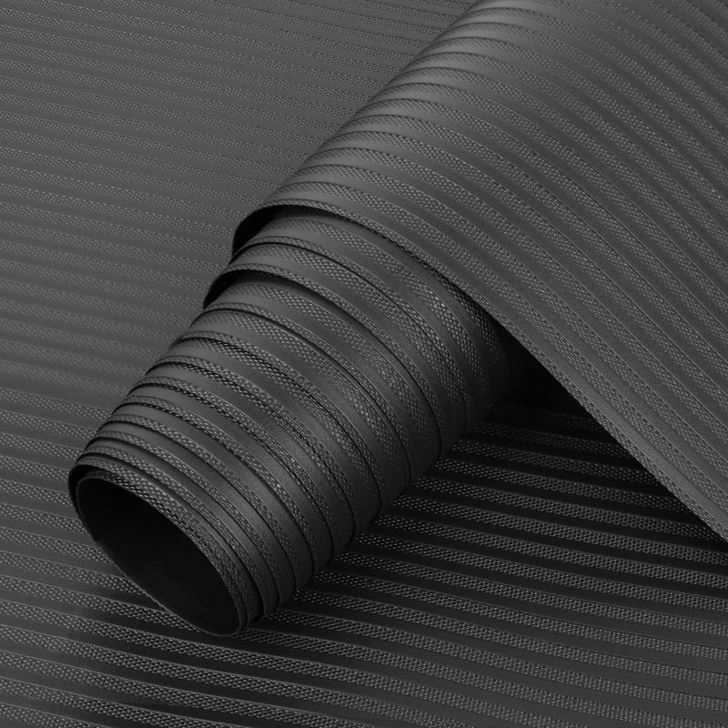 Shelf Drawer Liner for Kitchen Cabinets Durable Pantry Shelving Liners for Tool Box Closet Refrigerator Non Stick Waterproof Plastic Cabinet Protector Liners Mat Washable Black 118 x 787 inches