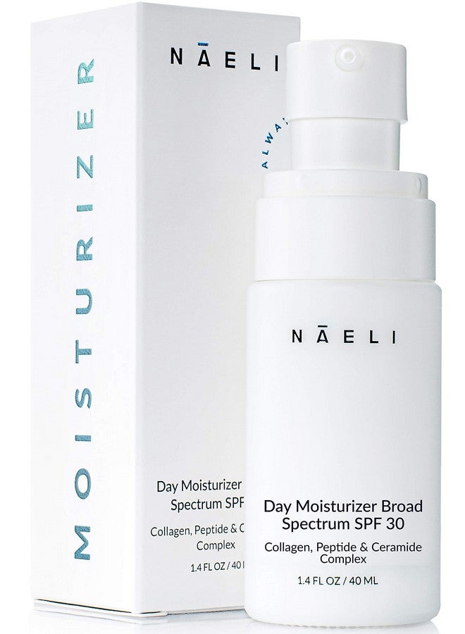 NAELI Aeli Face Moisturizer With Spf 30 Anti Aging Collagen & Peptide Cream Reduces Wrinkles Lightweight Skin Hydration With Hyaluronic Acid Paraben Free & Noncomedogenic Sunscreen 1.4 Oz - Image 2
