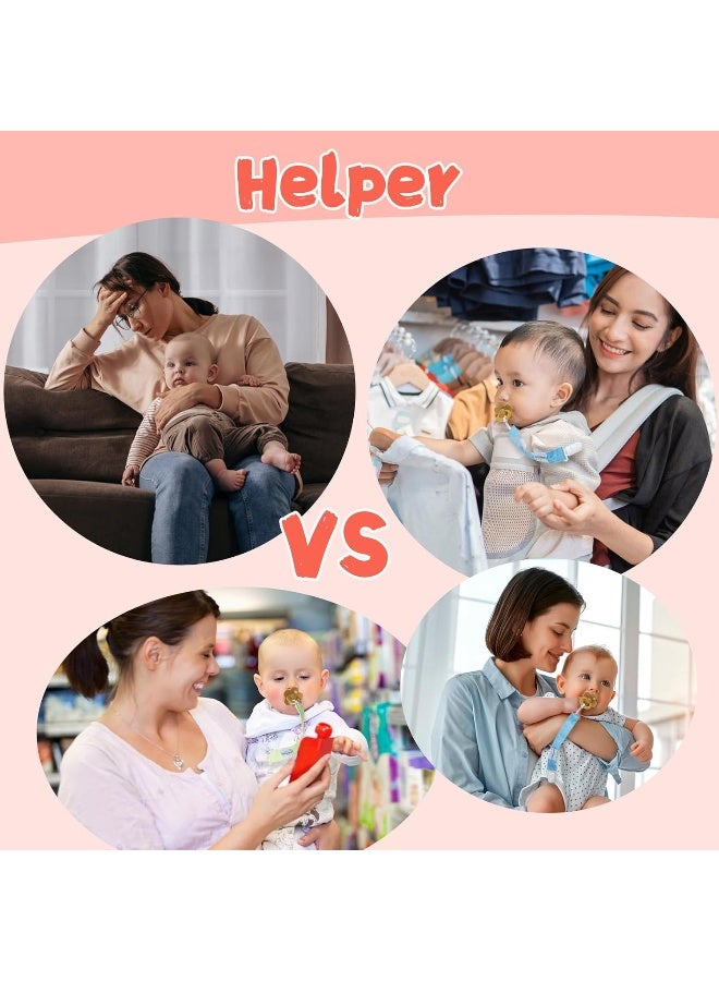 Babygoal Pacifier Clips, Pack of 6 - Image 5