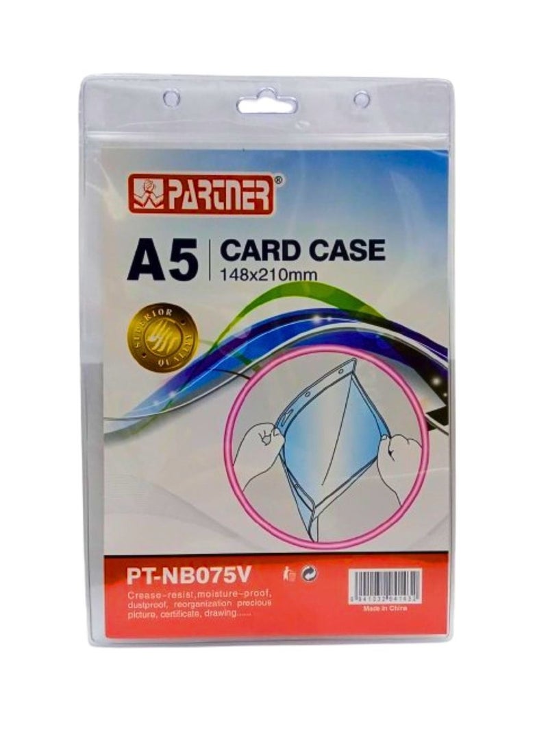 PARTNER - A5 Card Case 148 x 210mm Moisture Proof Dustproof Reorganization Precious Picture Certificate - Image 1