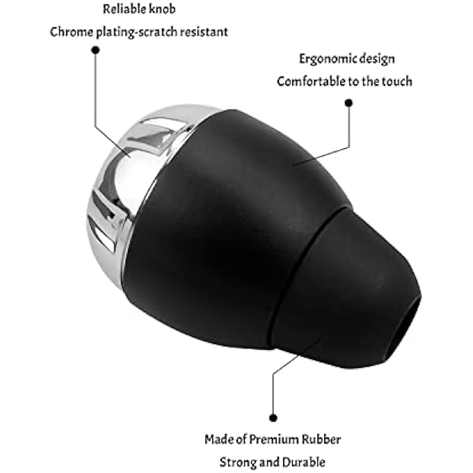 ريحني مقبض ناقل الحركة في السيارة استبدال 68085312AB مناسب لجيب رانجلر JK 2011 2012 2013 2014 2015 2016 2017 2018 مقبض ناقل حركة يدوي بست سرعات - Image 3