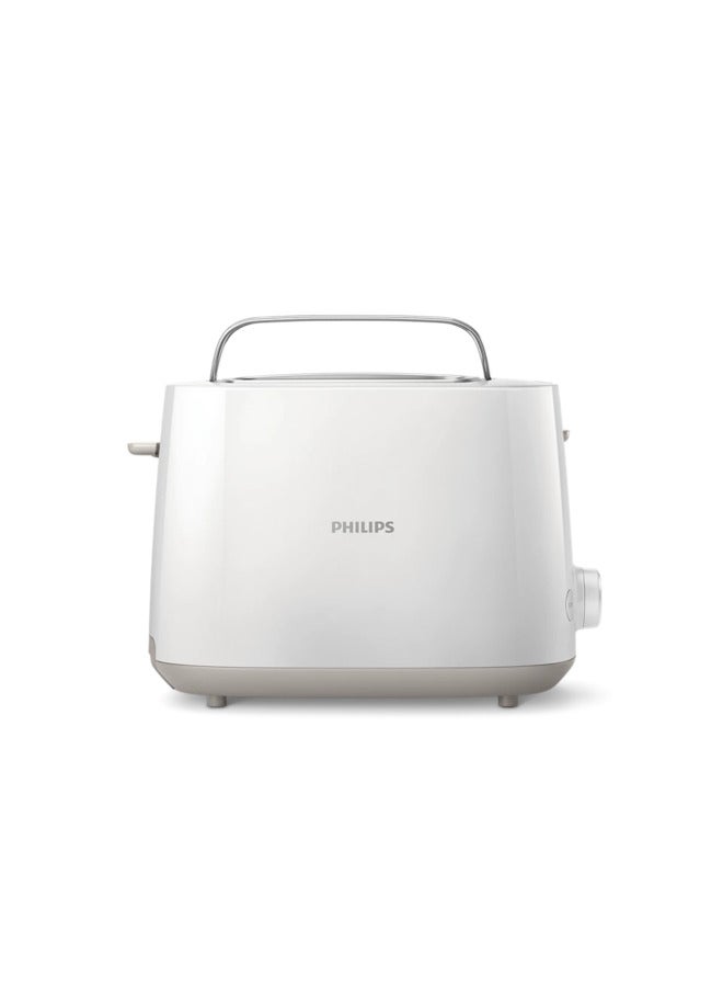 Philips Electric Toaster , 2 slices , White 900 W HD2581/01 - Image 1