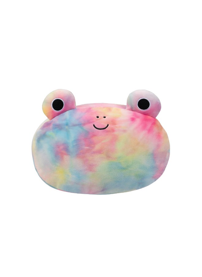 Squishmallows 12 inch Medium Plush StackablesCarlito Rainbow Tie-Dye Frog , Officially Licensed Kellytoy Plush Toy, Colorful Soft Toy, Gift for Kids, Girls & Boys Washable Squishy Stuff Toy Multicolor All Age  - Image 1