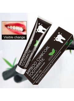 Bamboo charcoal Teeth Whitener Private Logo Home-used Natural Bamboo Activated Charcoal Toothpaste  - Image 4