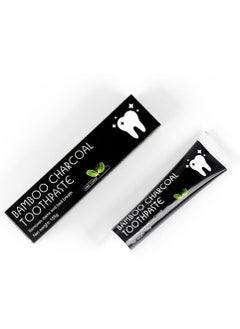 Bamboo charcoal Teeth Whitener Private Logo Home-used Natural Bamboo Activated Charcoal Toothpaste  - Image 3