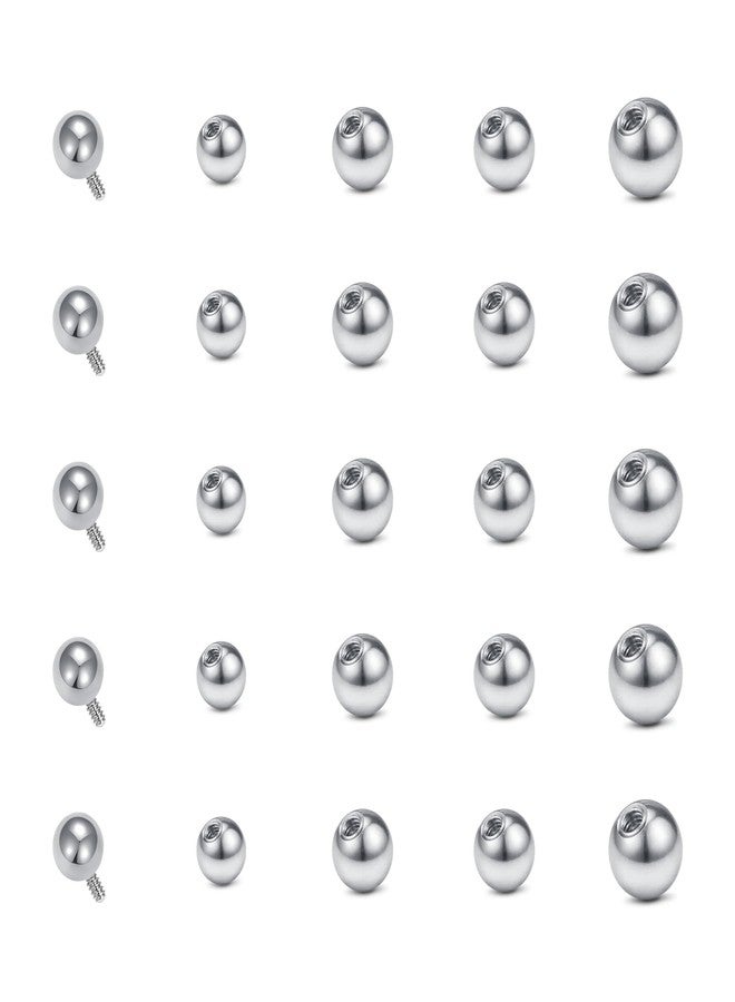 Longita Replacement Balls for Piercings - Septum, Belly Button, Nipple & Tongue Ring Balls - 14g, 16g, 3mm, 5mm, 8mm - Image 1