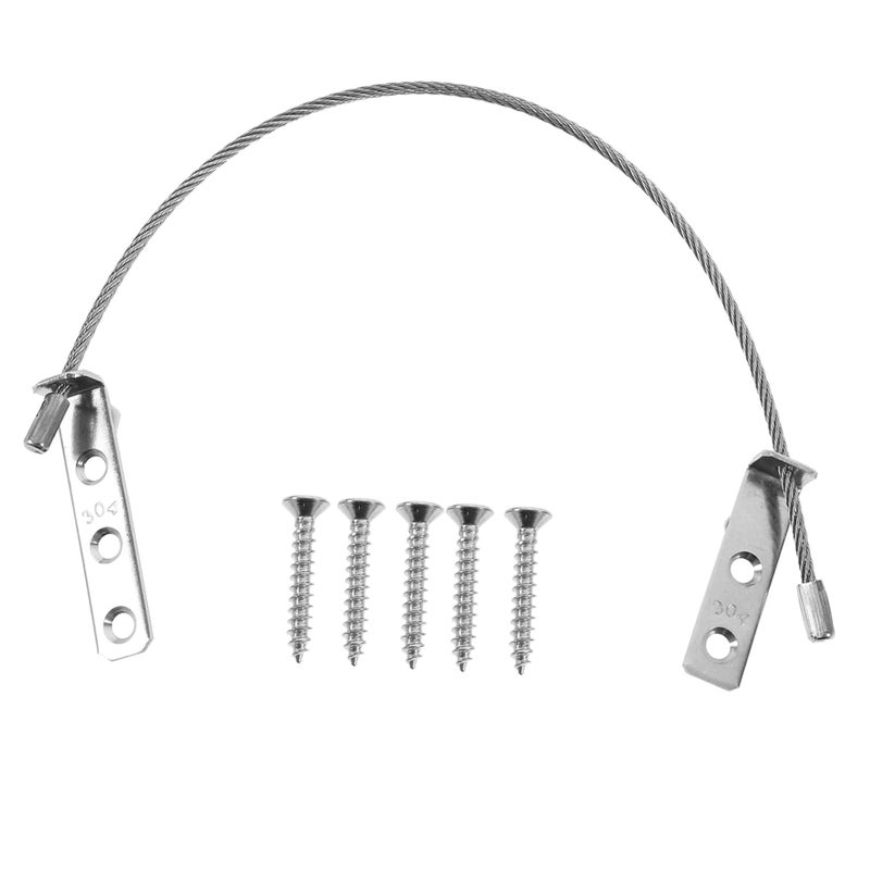 3Pcs Stainless Steel Childproof Window Restrictor Safety Locks For Double Hung Windows - Image 1