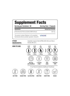 Decode Age NMN Pro UTHEVER 250 World’s Most Trusted Ultra-Pure Slow Down Ageing Cellular Repair Boost NAD+ Improve Muscle Strength - 30 Veg Capsules  - Image 5