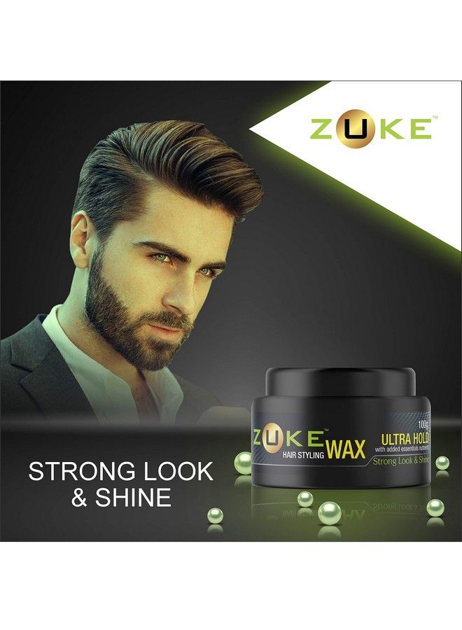 Zuke Hair Styling Wax (100 Ultra Hold Wax) - Image 3
