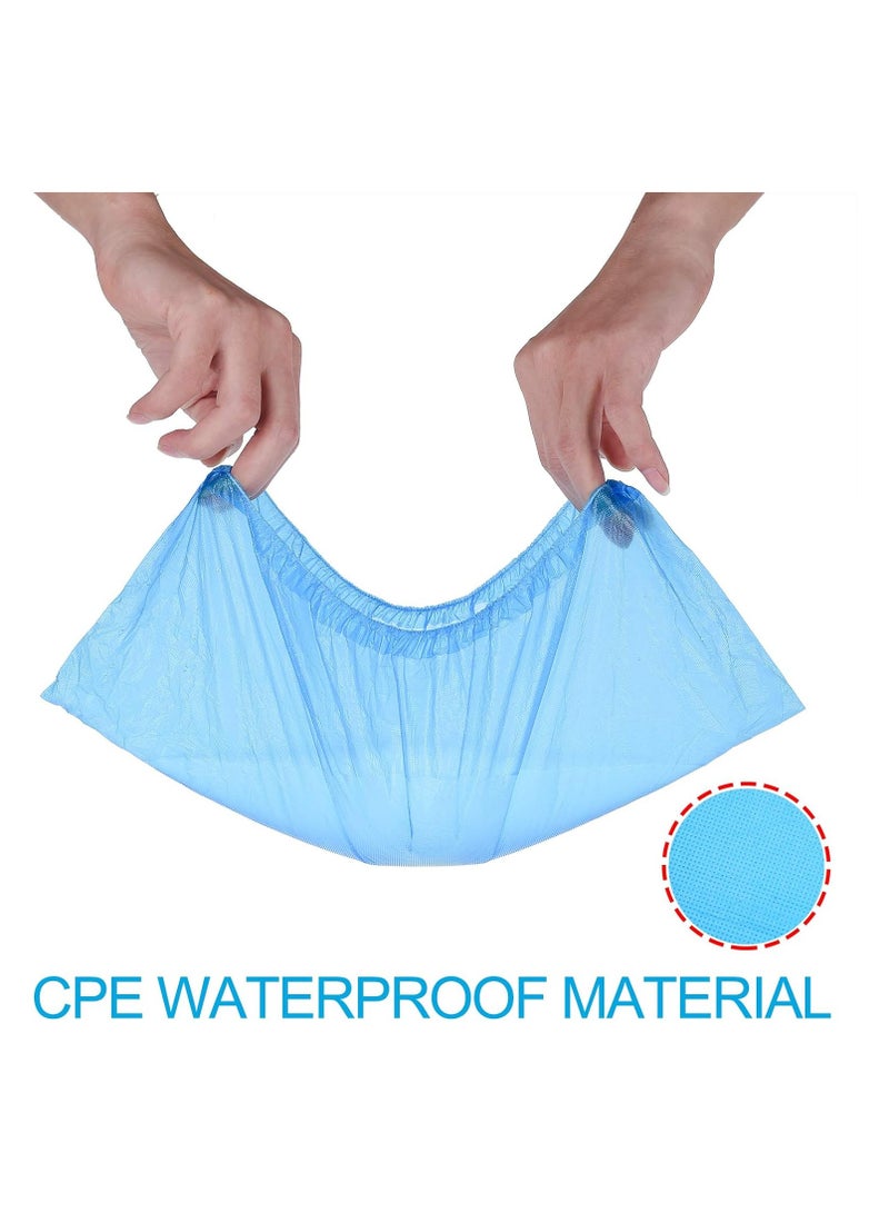 Cool Baby 100 PCS（50 Pairs）Shoe Covers Disposable, Green Convenience, Recyclable, Boot Cover, Waterproof, Non slip, Dust proof, One Size Fit All - Image 5