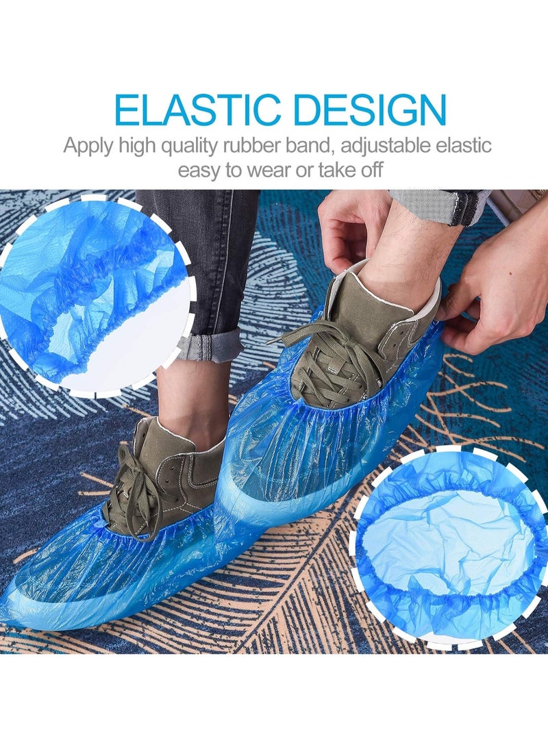 Cool Baby 100 PCS（50 Pairs）Shoe Covers Disposable, Green Convenience, Recyclable, Boot Cover, Waterproof, Non slip, Dust proof, One Size Fit All - Image 4