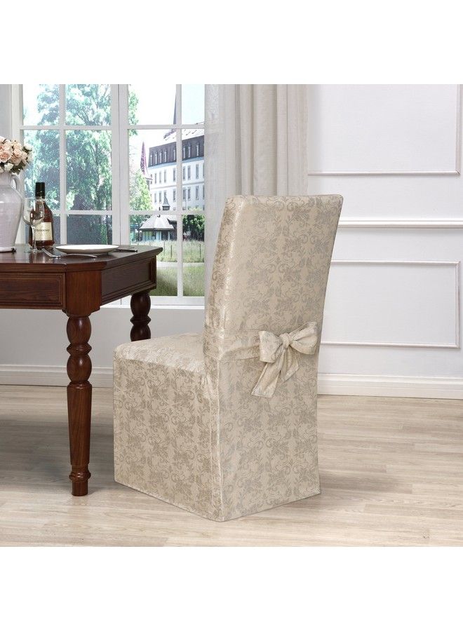 Madison Desert Skies Slipcover Dining Room Chair Polyestergold  - Image 1