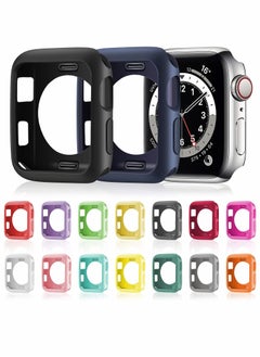 Y&D 16 Pieces Watch Case for Apple Watch, Soft TPU Protective Anti-Scratch Silicone Protector Flexible Thin Lightweight Bumper Cover Smartwatch Series SE/6/5/4 (40 mm)  - Image 1