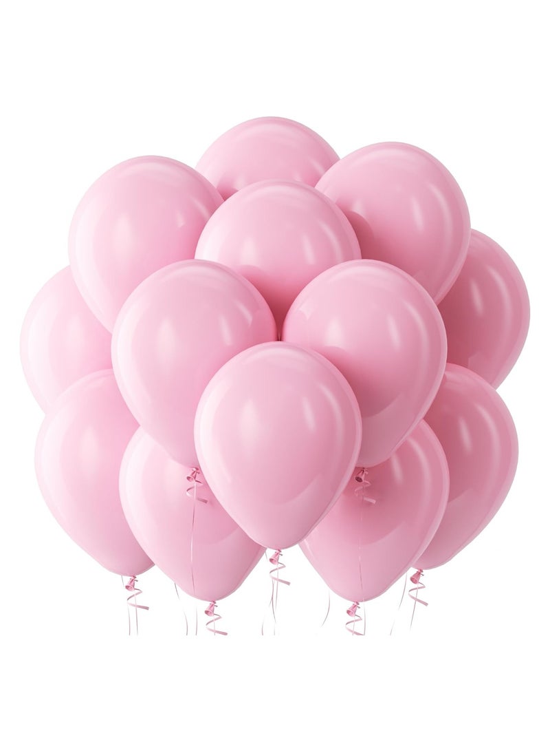 Home zone STARTEX 100 Pack 12 inch Round Helium Light Pink Balloons for Wedding Baby Shower Birthday Party Decoration - Image 1