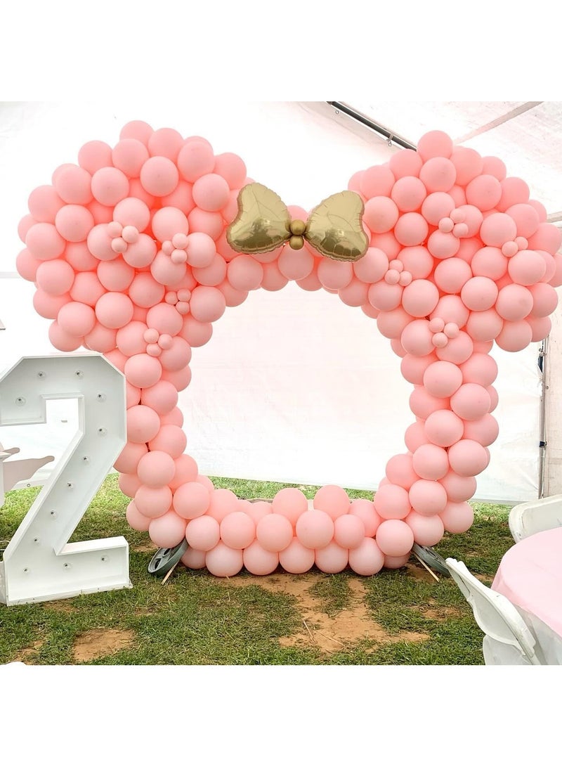 Home zone STARTEX 100 Pack 12 inch Round Helium Light Pink Balloons for Wedding Baby Shower Birthday Party Decoration - Image 4