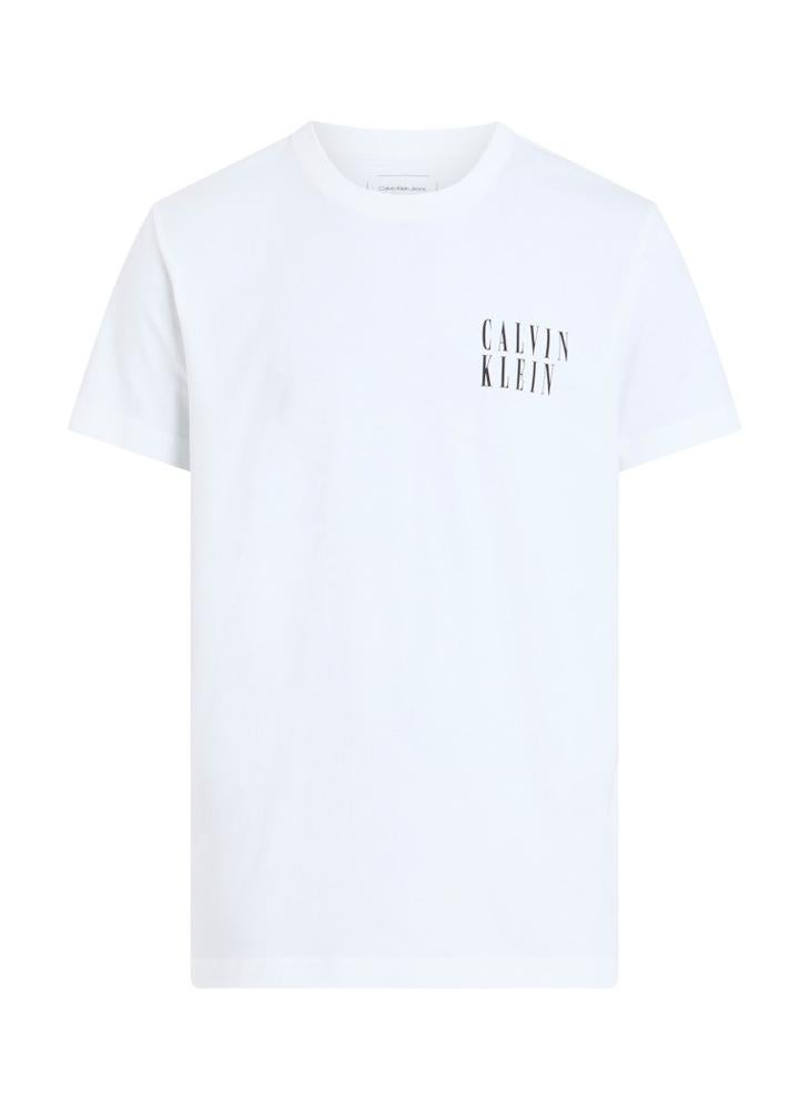 Calvin Klein Jeans Ombre Text Box T-Shirt  - Image 5