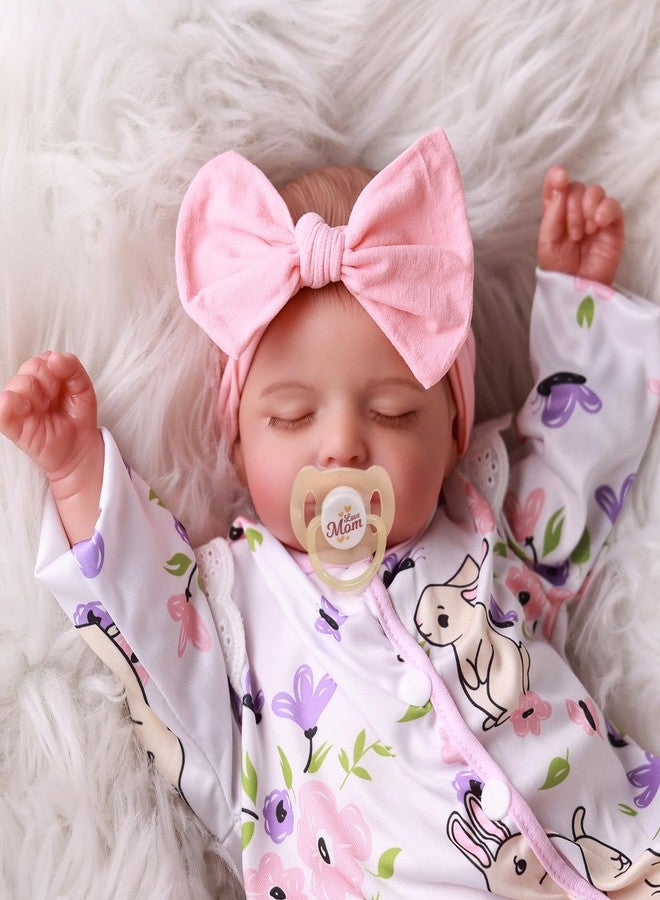 BABESIDE Lifelike Reborn Baby Dolls Girl - 20 Inch Realistic Newborn Baby Doll with Poseable Body, Real Life Baby Dolls with Accessories for 3+ Year Old Girls Gifts, Pretend Play, Collection - Image 5