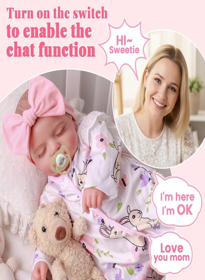 BABESIDE Lifelike Reborn Baby Dolls Girl - 20 Inch Realistic Newborn Baby Doll with Poseable Body, Real Life Baby Dolls with Accessories for 3+ Year Old Girls Gifts, Pretend Play, Collection - Image 3