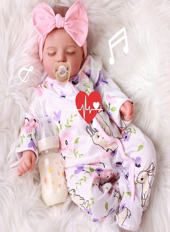 BABESIDE Lifelike Reborn Baby Dolls Girl - 20 Inch Realistic Newborn Baby Doll with Poseable Body, Real Life Baby Dolls with Accessories for 3+ Year Old Girls Gifts, Pretend Play, Collection - Image 1