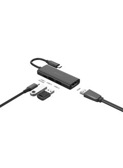 KAKUSIGA KAKUSIGA 4-in-1 USB-C Hub with HDMI, VGA, USB 3.0, and Power Delivery – Multiport Adapter for Laptop, Phone & Tablet Connectivity  - Image 3