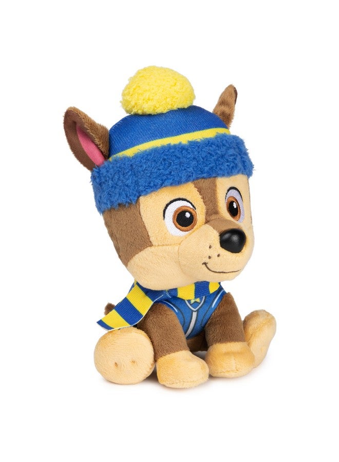 GUND GUND PAW Patrol Holiday Winter Chase in Scarf and Hat, Officially Licensed Plush Toy for Ages 1 and Up, 6”  - Image 2