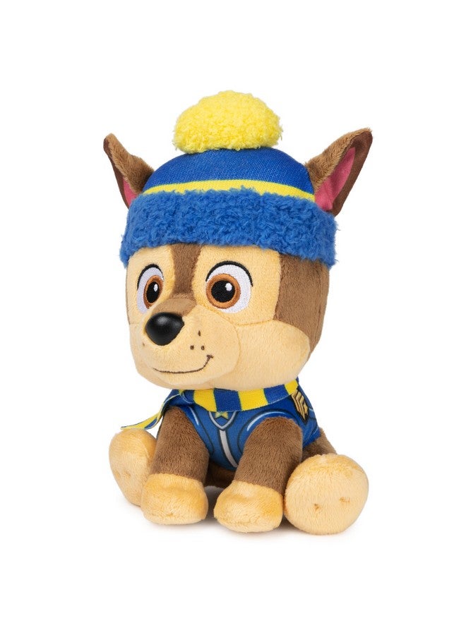 GUND GUND PAW Patrol Holiday Winter Chase in Scarf and Hat, Officially Licensed Plush Toy for Ages 1 and Up, 6”  - Image 4
