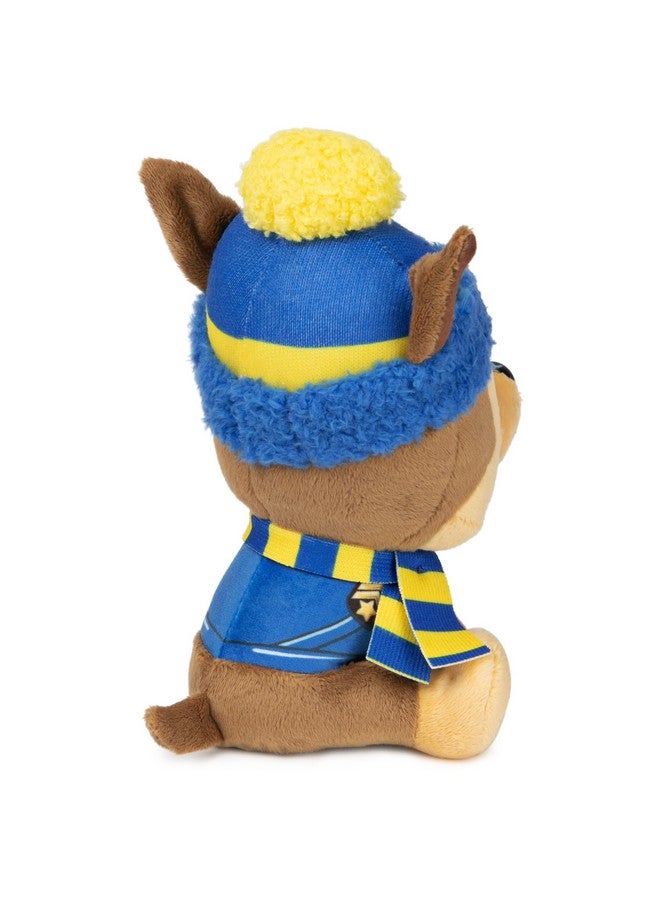 GUND GUND PAW Patrol Holiday Winter Chase in Scarf and Hat, Officially Licensed Plush Toy for Ages 1 and Up, 6”  - Image 5