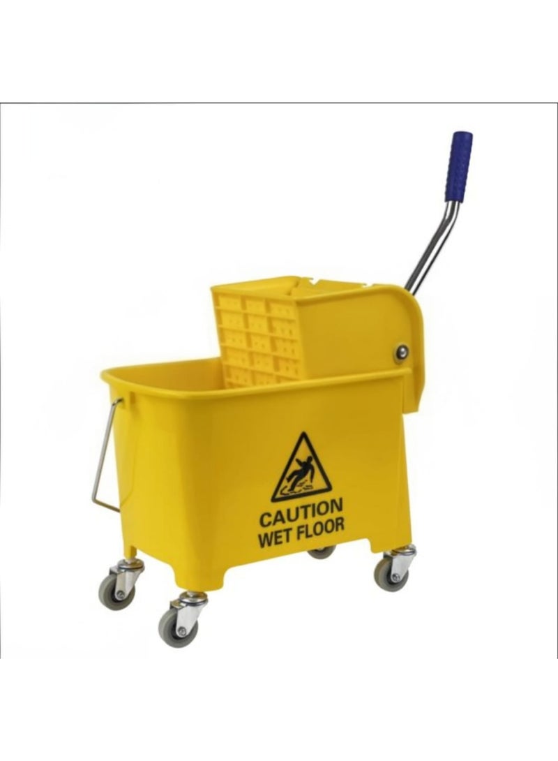 عربة صغيرة لتنظيف الأرضيات سعة 20 لترًا