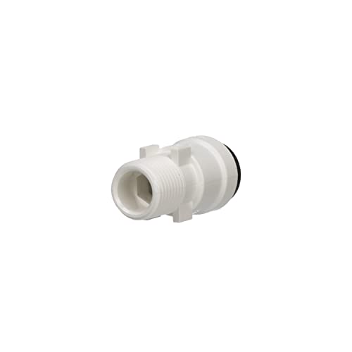Watts 3501-1008 AquaLock Plastic Series, 1/2" CTS x 1/2" NPT Off-White Lead-Free Polysulfone Male Adapter Connector, O-Ring, Quick Push-to-Connect Design, Tool-Free Installation - Image 4