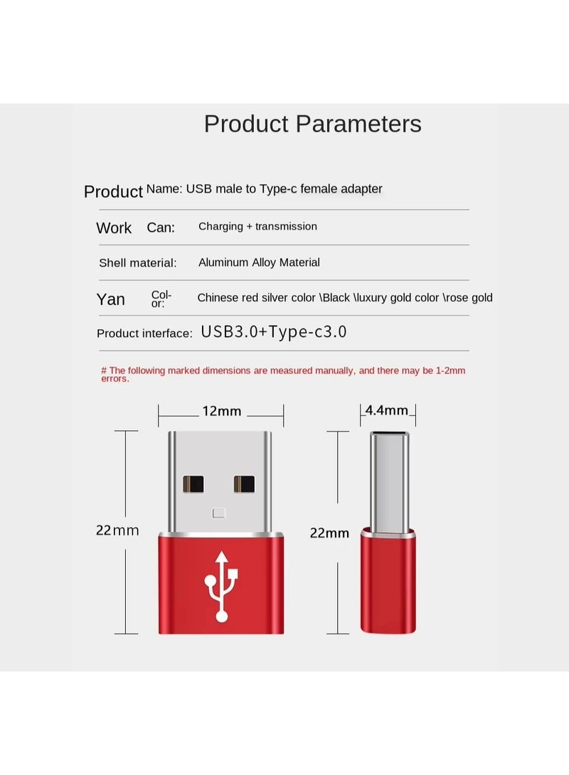 USB 3.0 Male to Type-C Female Adapter Converter - Image 5
