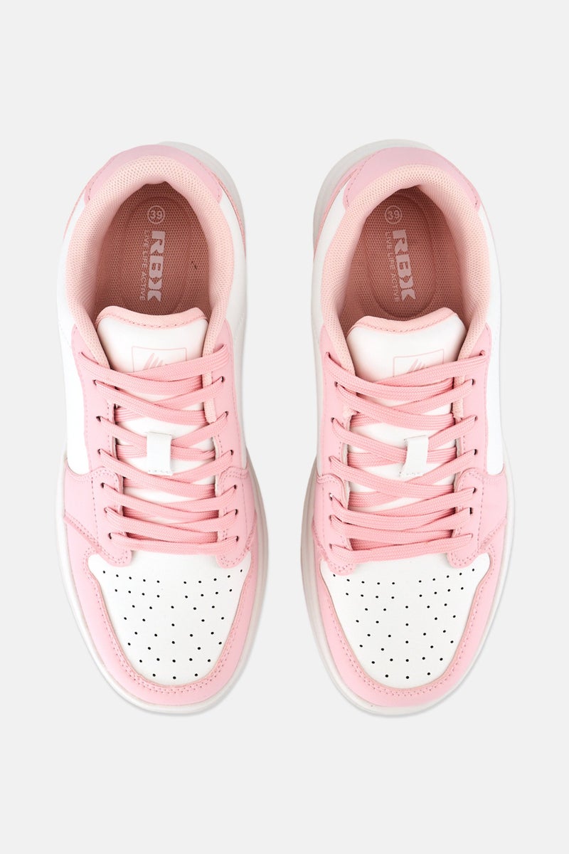 RBX Women Lace Up Outdoor Shoes, Multicolor - Image 3