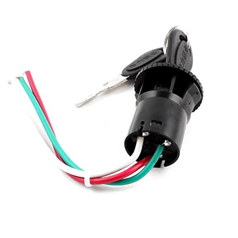 DEMULAX Motorcycle Electric Bike Ignition Switch Lock with Keys - Image 3